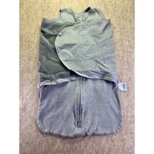 Ftikvo Gray Baby Swaddle Sleep Sack Size 0-3 Months
